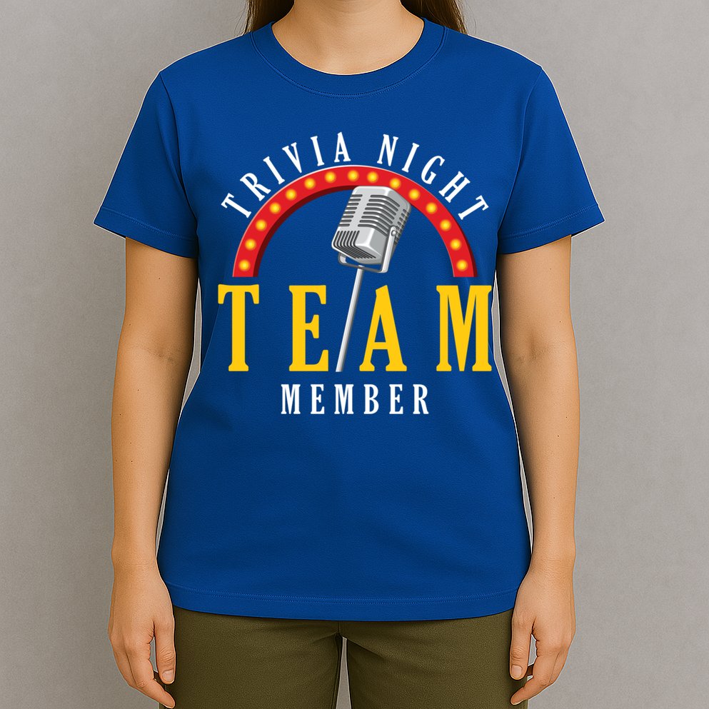 Trivia Night Team Member Quiz Game Show Trivia Gift T-Shirt