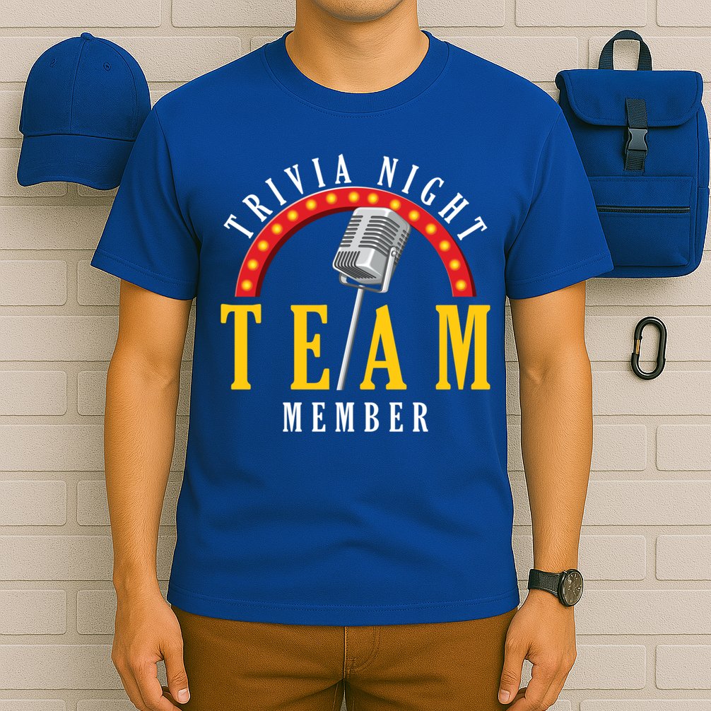 Trivia Night Team Member Quiz Game Show Trivia Gift T-Shirt