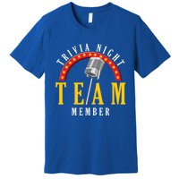 Trivia Night Team Member Quiz Game Show Trivia Gift Premium T-Shirt