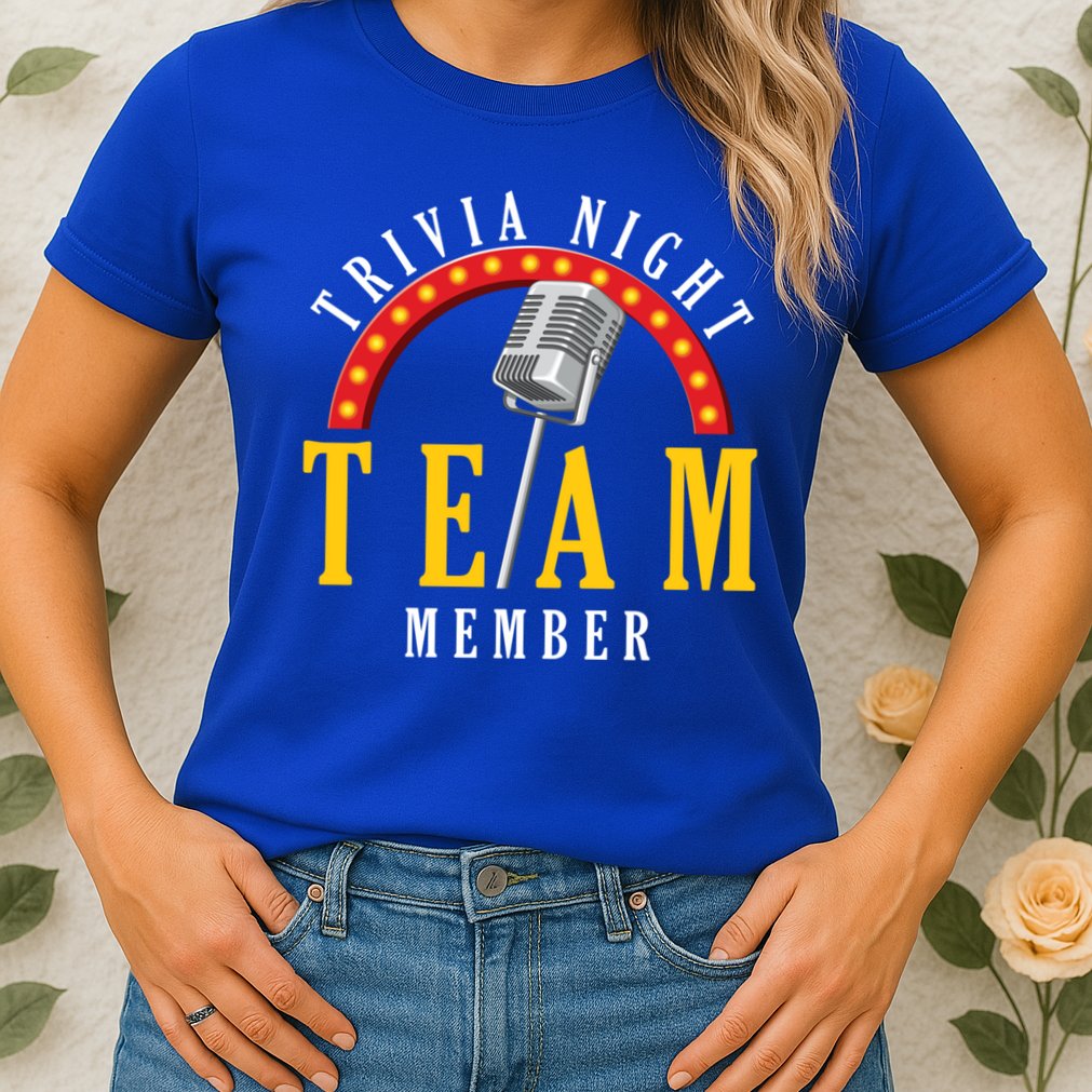 Trivia Night Team Member Quiz Game Show Trivia Gift Womens T-Shirt