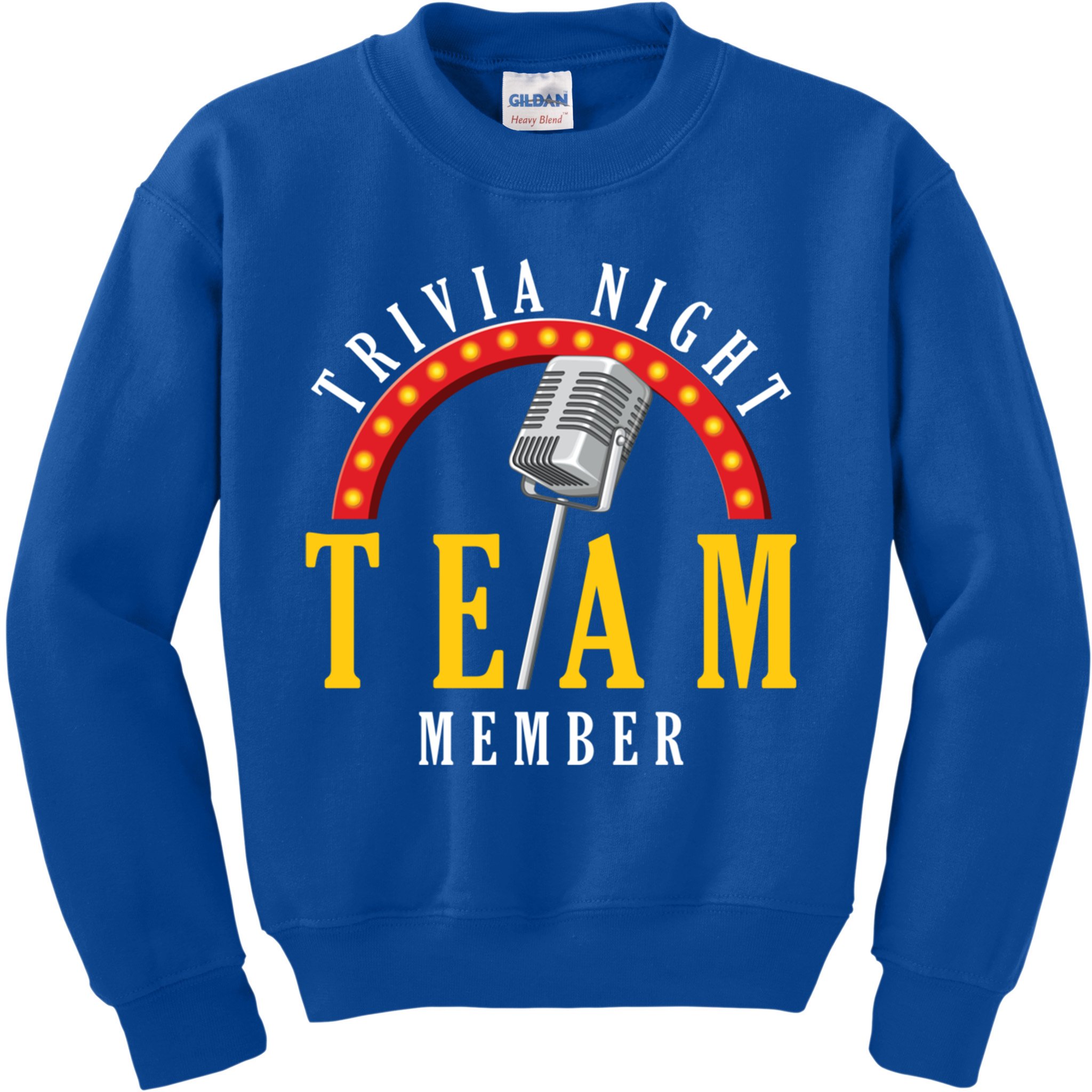 Trivia Night Team Member Quiz Game Show Trivia Gift Kids Sweatshirt