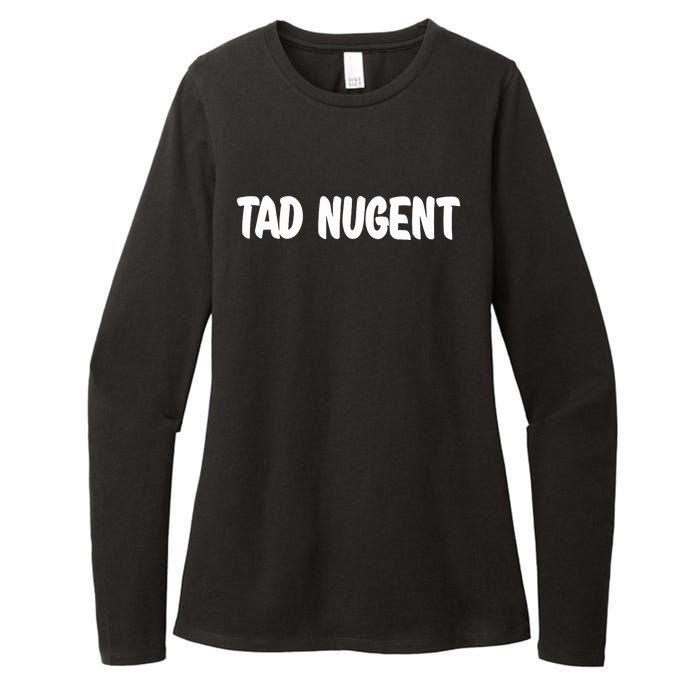 Tad Nugent Womens CVC Long Sleeve Shirt