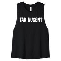 Tad Nugent Women's Racerback Cropped Tank