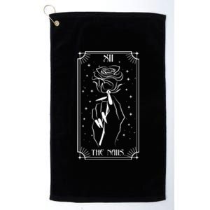 The Nails Tarot Card Nail Tech Nail Artist But First Nail Platinum Collection Golf Towel