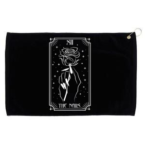 The Nails Tarot Card Nail Tech Nail Artist But First Nail Grommeted Golf Towel