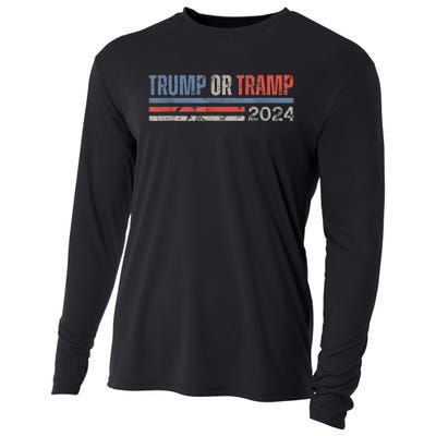 Trump Not The Tramp Trump Vance 2024 Cooling Performance Long Sleeve Crew