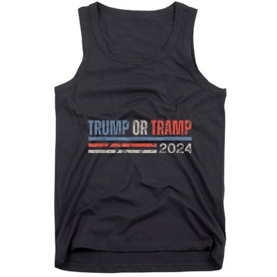 Trump Not The Tramp Trump Vance 2024 Tank Top