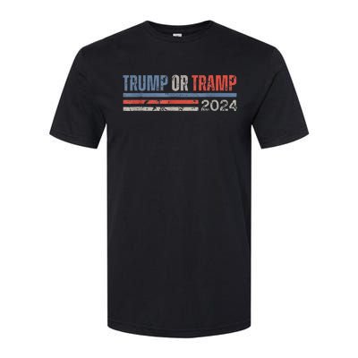 Trump Not The Tramp Trump Vance 2024 Softstyle CVC T-Shirt