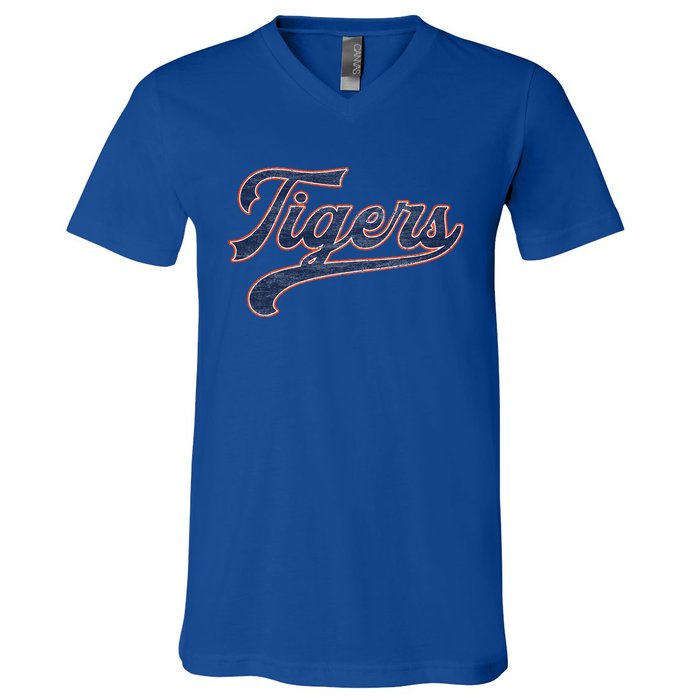 Tigers Nickname V-Neck T-Shirt