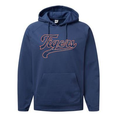 Tigers Nickname Performance Fleece Hoodie