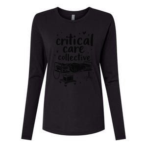 Trauma Nurse Team Intensive Emergency Critical Care Nurse Womens Cotton Relaxed Long Sleeve T-Shirt