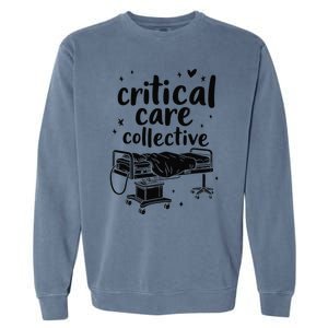 Trauma Nurse Team Intensive Emergency Critical Care Nurse Garment-Dyed Sweatshirt