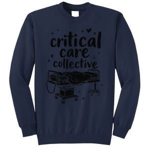 Trauma Nurse Team Intensive Emergency Critical Care Nurse Tall Sweatshirt