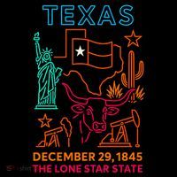 Texas Neon T-Shirt