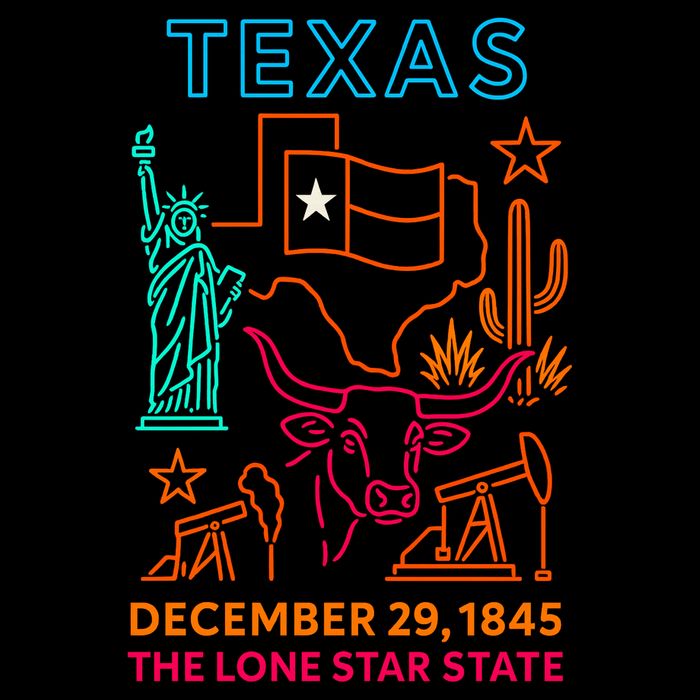 Texas Neon City Backpack