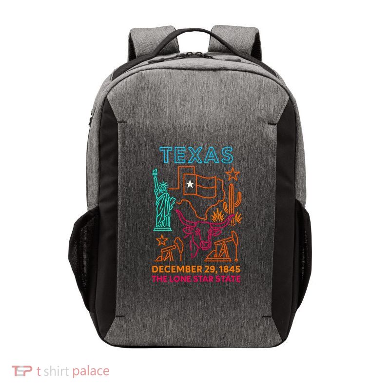 Texas Neon Vector Backpack
