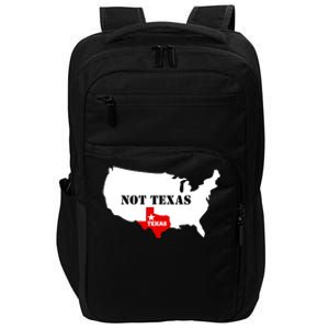 Texas Not Texas Map Impact Tech Backpack