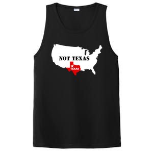 Texas Not Texas Map PosiCharge Competitor Tank