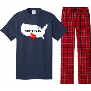 Texas Not Texas Map Pajama Set