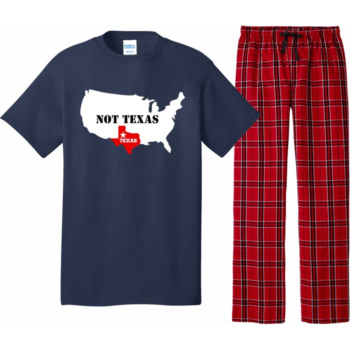 Texas Not Texas Map Pajama Set