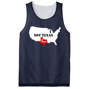 Texas Not Texas Map Mesh Reversible Basketball Jersey Tank