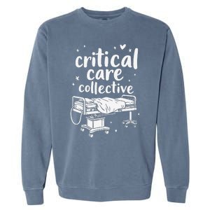 Trauma Nurse Team Intensive Emergency Critical Care Nurse Garment-Dyed Sweatshirt