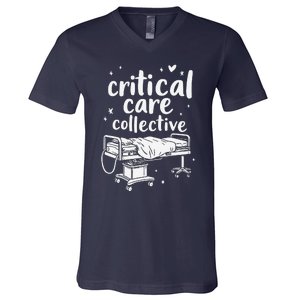 Trauma Nurse Team Intensive Emergency Critical Care Nurse V-Neck T-Shirt