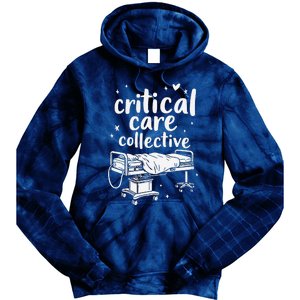 Trauma Nurse Team Intensive Emergency Critical Care Nurse Tie Dye Hoodie