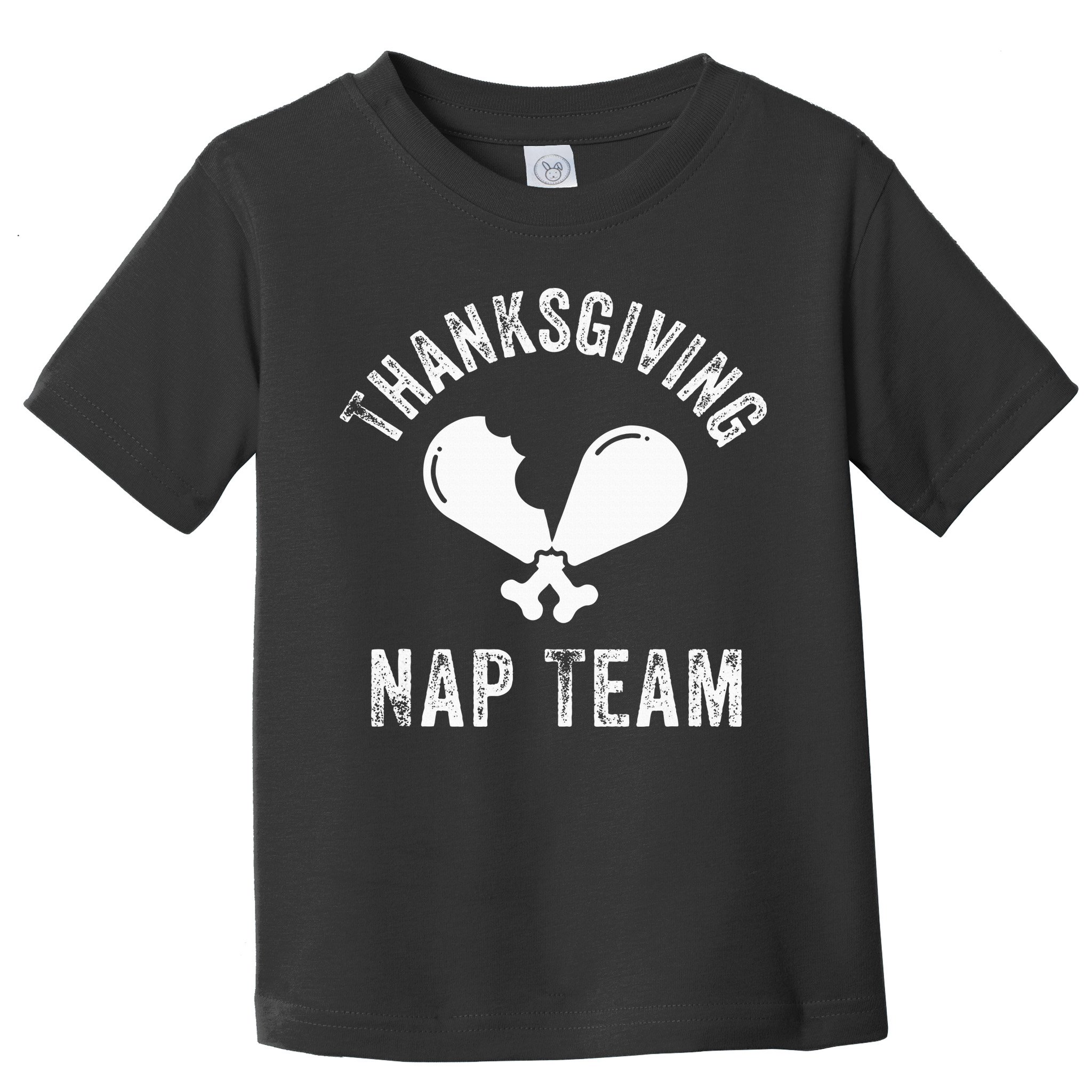 Thanksgiving Nap Team Funny Thanksgiving Turkey Day Family Toddler T-Shirt