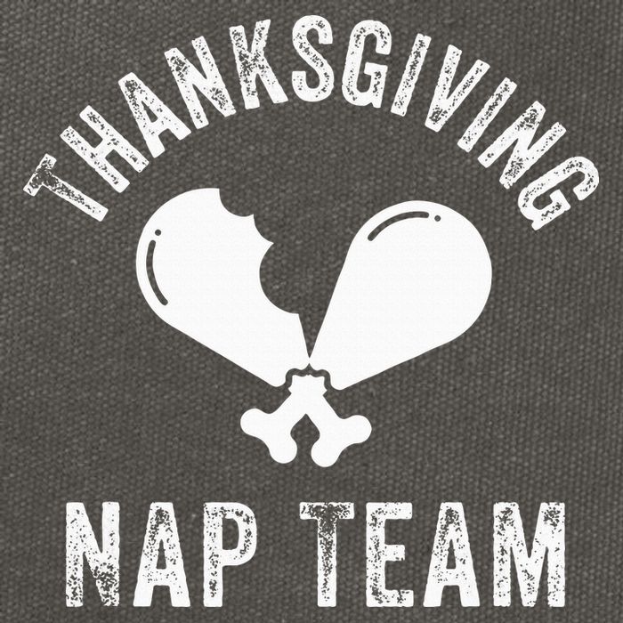 Thanksgiving Nap Team Funny Thanksgiving Turkey Day Family Cotton Canvas Backpack