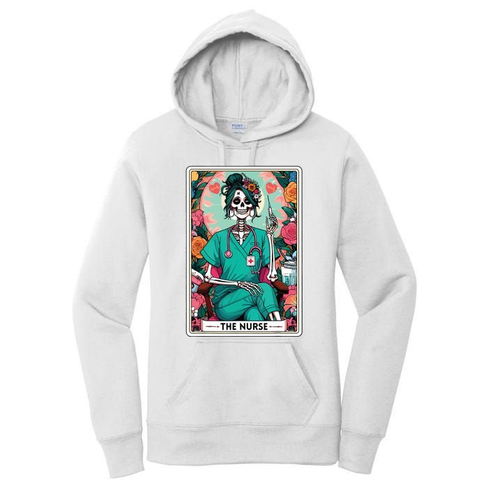 The Nurse Tarot Card Women's Pullover Hoodie