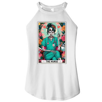 The Nurse Tarot Card Women’s Perfect Tri Rocker Tank