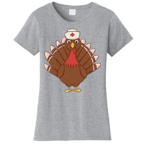 Turkey Nurse Thanksgiving Women's T-Shirt