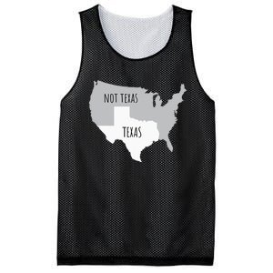 Texas Not Texas With America Map Mesh Reversible Basketball Jersey Tank