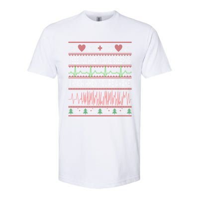 Tachy Nurse Ugly Christmas Doctor Medical S Softstyle CVC T-Shirt