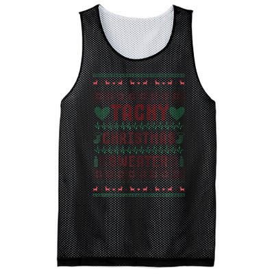 Tachy Nurse Ugly Christmas Sweater Medical Cardiac Icu Xmas Mesh Reversible Basketball Jersey Tank