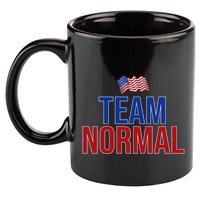 Team Normal United States Flag Patriotic 11oz C Handle Ceramic Mug