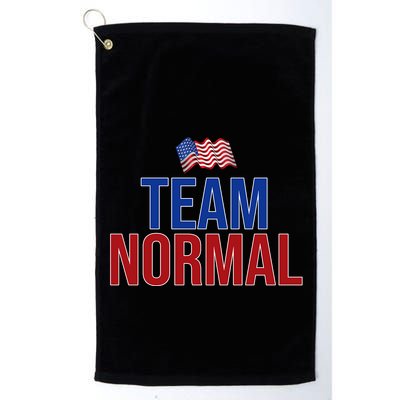 Team Normal United States Flag Patriotic Golf Towel
