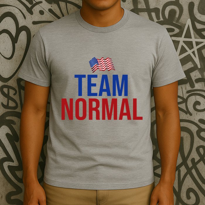 Team Normal United States Flag Patriotic T-Shirt