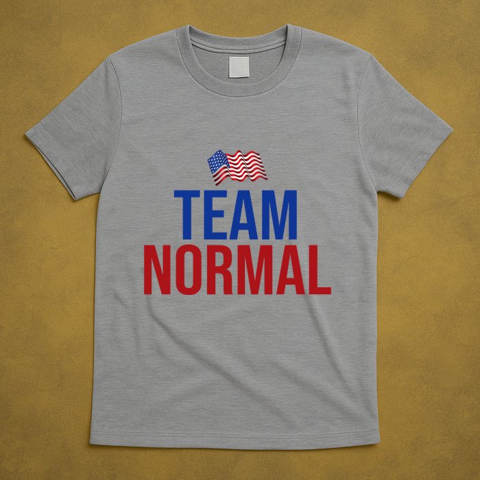 Team Normal United States Flag Patriotic T-Shirt
