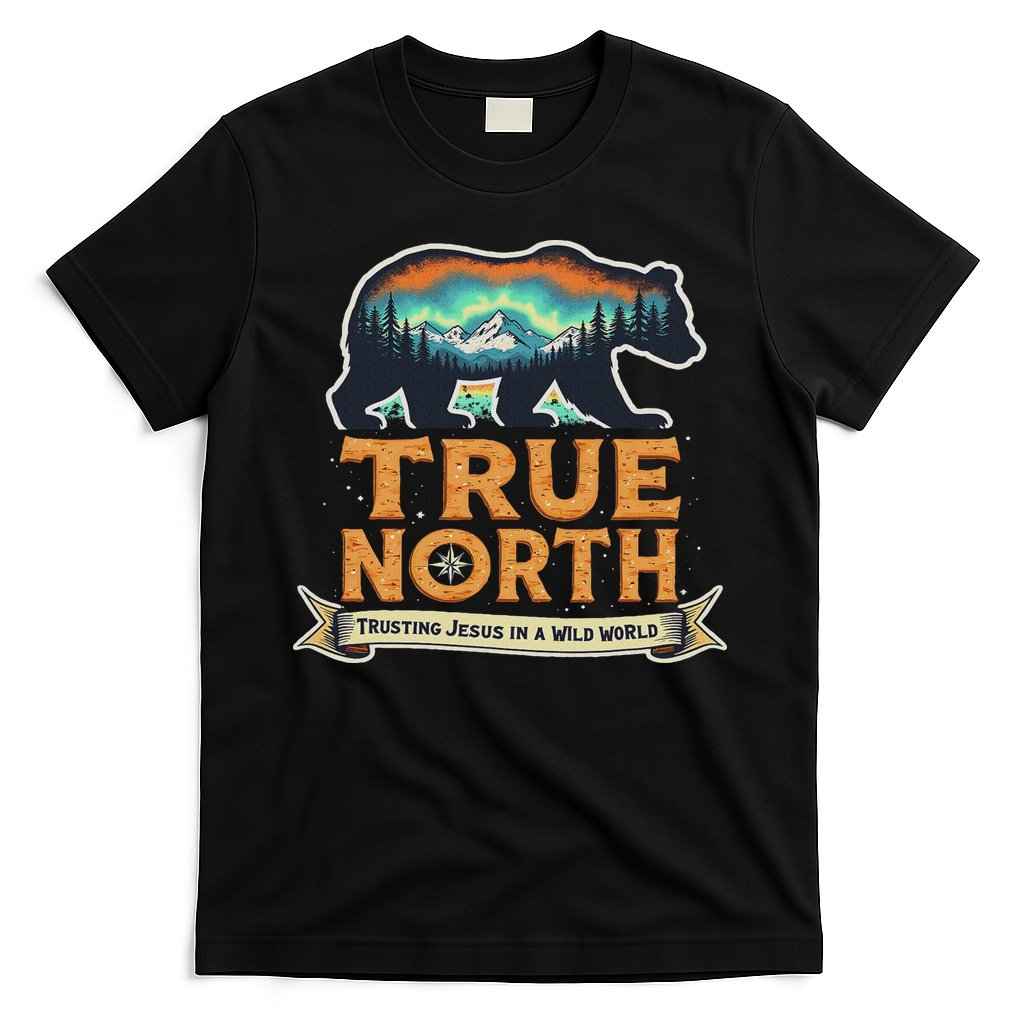 True North Vbs 2025 Christian Trusting Jesus Wilderness T-Shirt