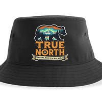 True North Vbs 2025 Christian Trusting Jesus Wilderness Sustainable Bucket Hat