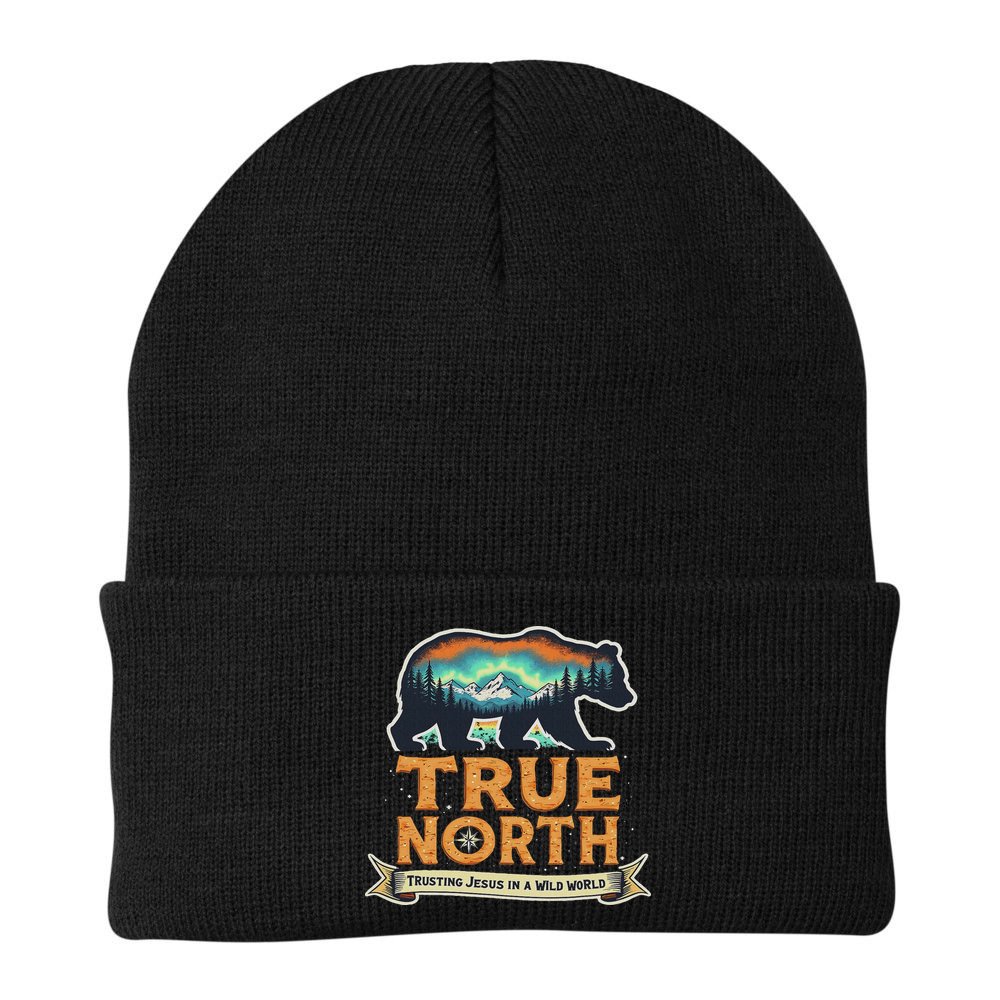 True North Vbs 2025 Christian Trusting Jesus Wilderness Beanie