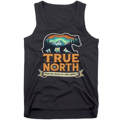True North Vbs 2025 Christian Trusting Jesus Wilderness Tank Top