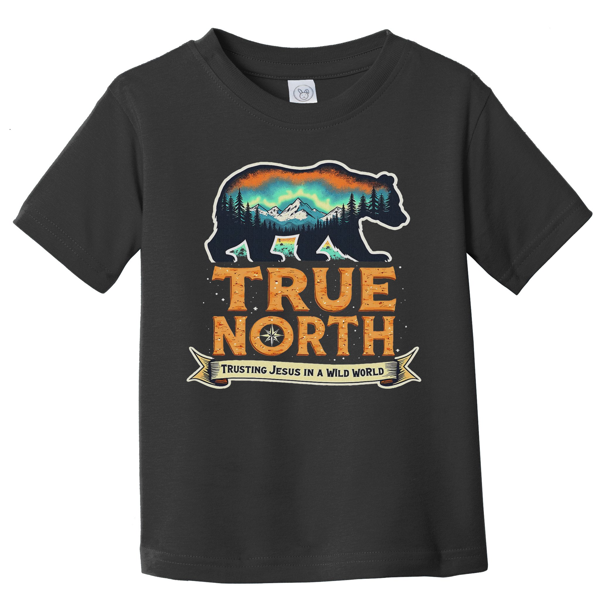 True North Vbs 2025 Christian Trusting Jesus Wilderness Toddler T-Shirt