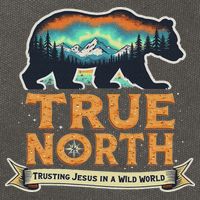 True North Vbs 2025 Christian Trusting Jesus Wilderness Cotton Canvas Backpack