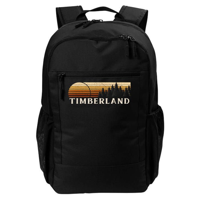 Timberland Nc Vintage Evergreen Sunset Eighties Retro Daily Commute Backpack