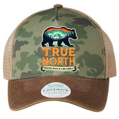 True North VBS 2025 Christian Trusting Jesus Wilderness Gift Legacy Tie Dye Trucker Hat