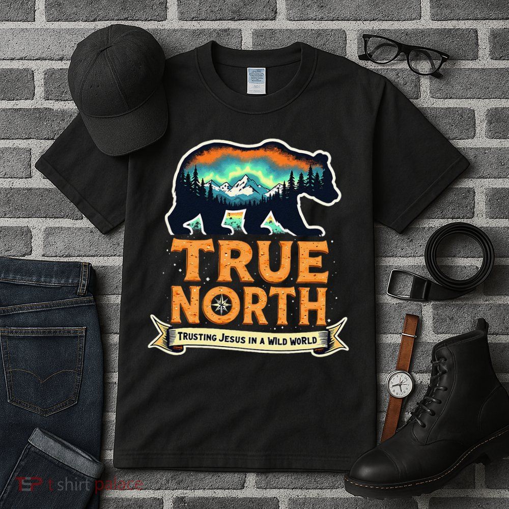 True North VBS 2025 Christian Trusting Jesus Wilderness Gift Tall T-Shirt