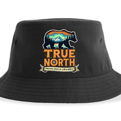 True North VBS 2025 Christian Trusting Jesus Wilderness Gift Sustainable Bucket Hat